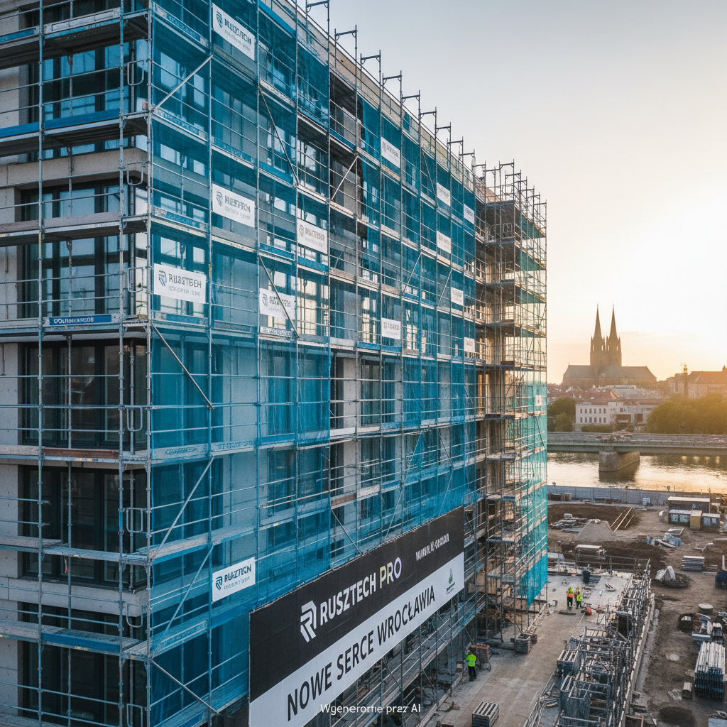 Jak profesjonalne rusztowania wpływają na wizerunek placu budowy i zaufanie inwestorów we Wrocławiu?